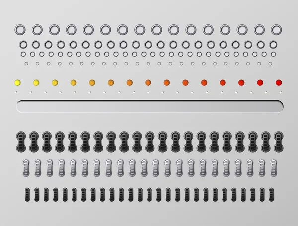 Naaien steken — Stockvector