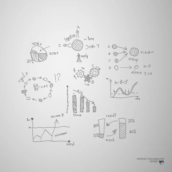 Segnali commerciali — Vettoriale Stock