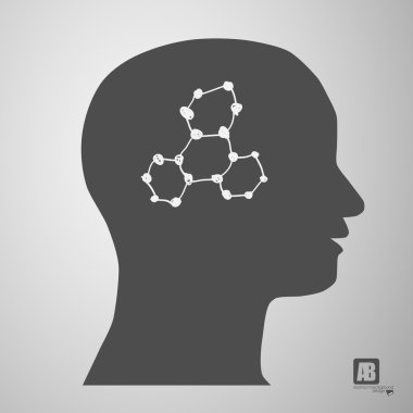 adam baş siluet bilim işaretleri