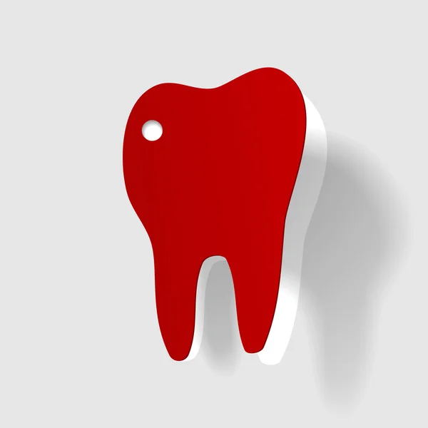 बीमार दांत — स्टॉक वेक्टर