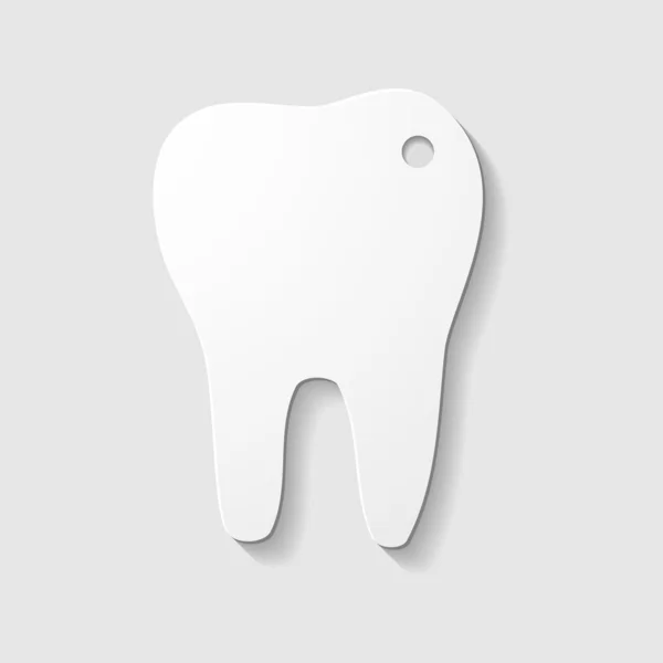 Hasta diş — Stok Vektör