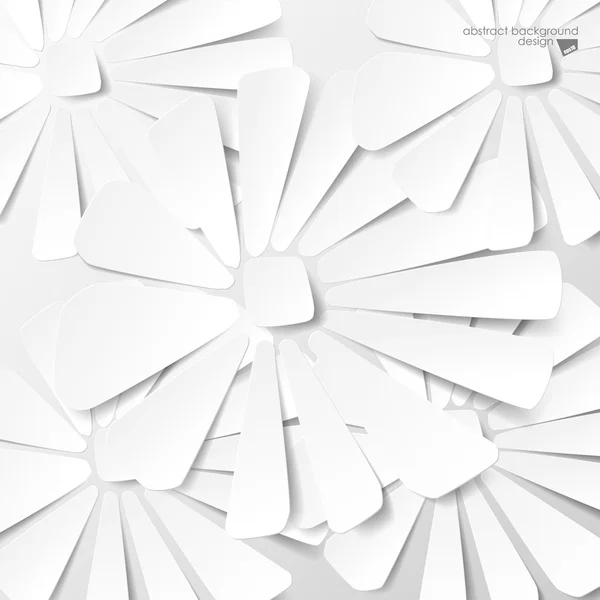 Fond blanc avec des formes — Image vectorielle