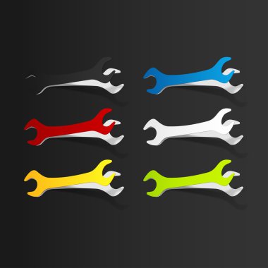 İngiliz anahtarı Icon set