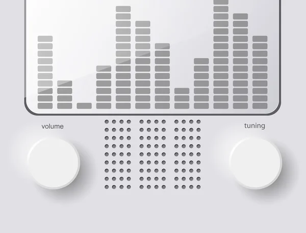 Radio chanels — Stockvector