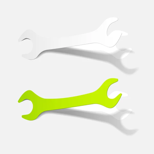 Wrench icon — Stock Vector