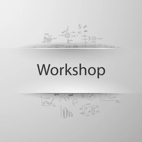 Workshop — Stockvector