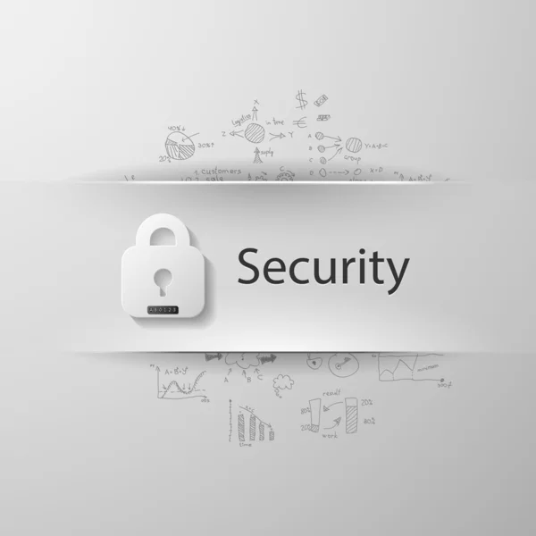 Seguridad — Vector de stock