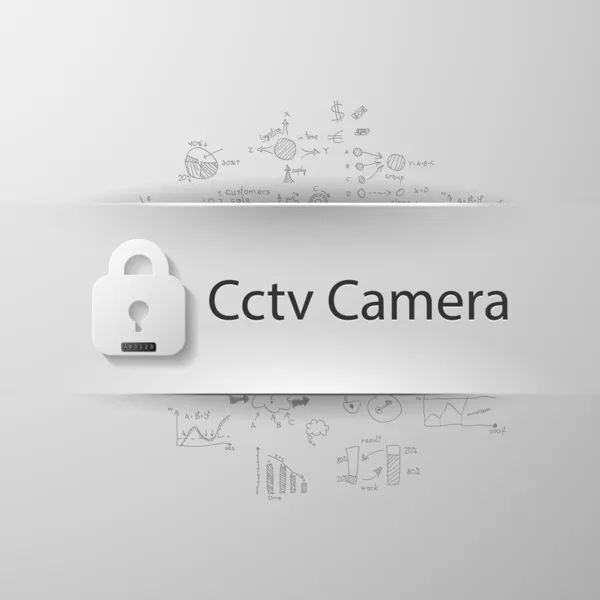 Telecamera Cctv — Vettoriale Stock
