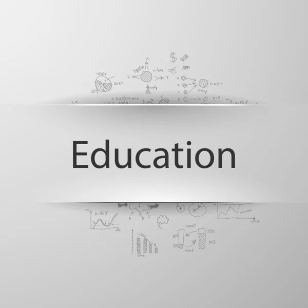 Educación — Vector de stock