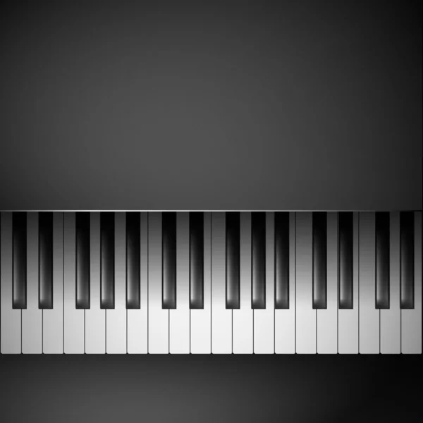 Clés pour piano — Image vectorielle