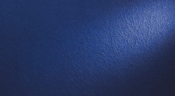 Blauw papier verfrommeld — Stockfoto