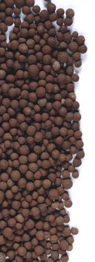 Background of hydroponic clay pellets clipart