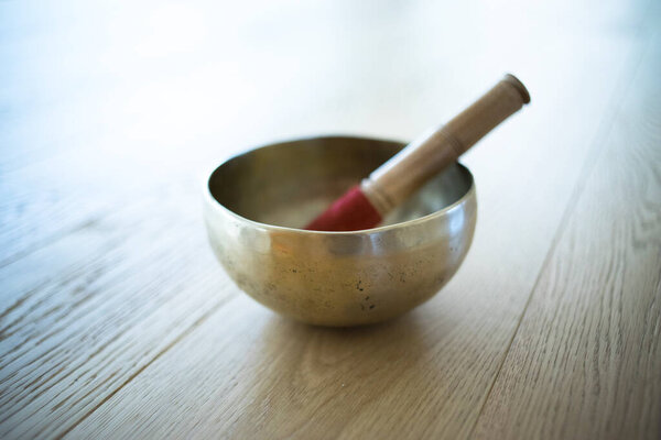 Yoga class room studio accesory still life photo.