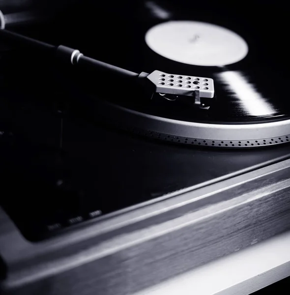 Vintage Retro Record Player Music Album Cover Deign Complilation Album — 스톡 사진