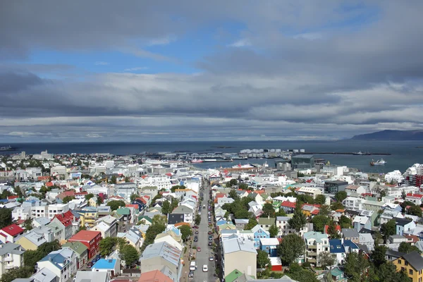 Reykjavik anzeigen — Stockfoto