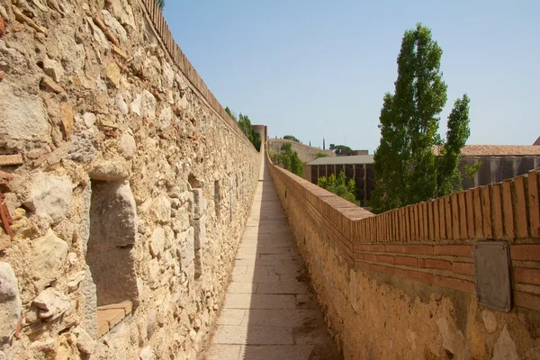 Girona eski şehir duvar 2 — Stok fotoğraf