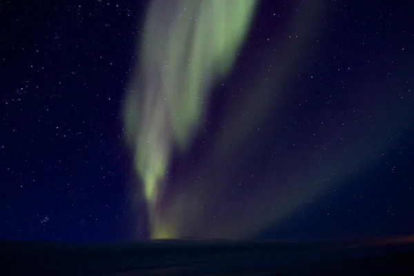 Aurora Boreal sobre la Bahía 010 — Foto de Stock