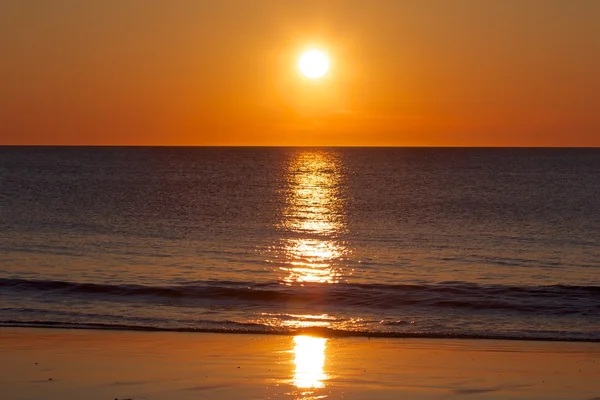 Pôr do sol do mar do Norte 2 — Fotografia de Stock