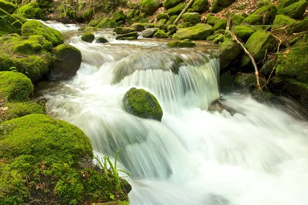 Gertelbach uzun pozlama — Stok fotoğraf