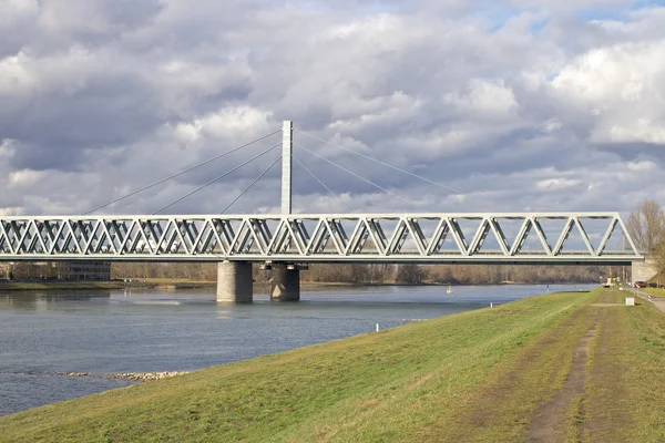 Brug over de rivier Rijn 1 — Stockfoto