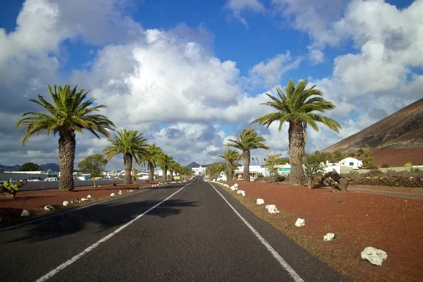 Carretera de Lanzarote 1 — Foto de Stock