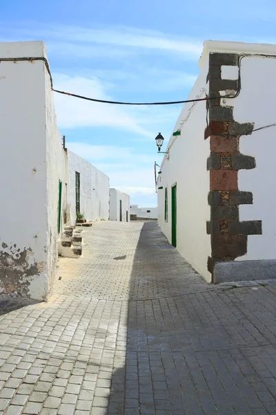 Teguise Straße Szene 2 — Stockfoto