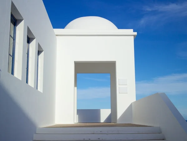 Ingresso al Business Building di Lanzarote Immagini Stock Royalty Free