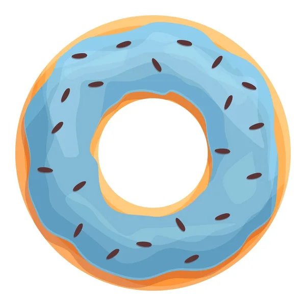 Candy donut icon cartoon vector. Sugar cake — Vector de stock