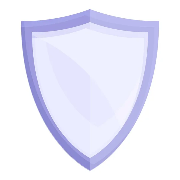 Shild icon cartoon vector. System defense — Stockvector