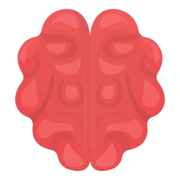 Brain icon cartoon vector. Human anatomy — Stockvektor