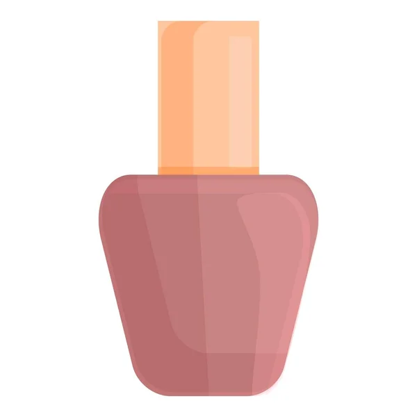 Nail polish icon cartoon vector. Manicure bottle —  Vetores de Stock