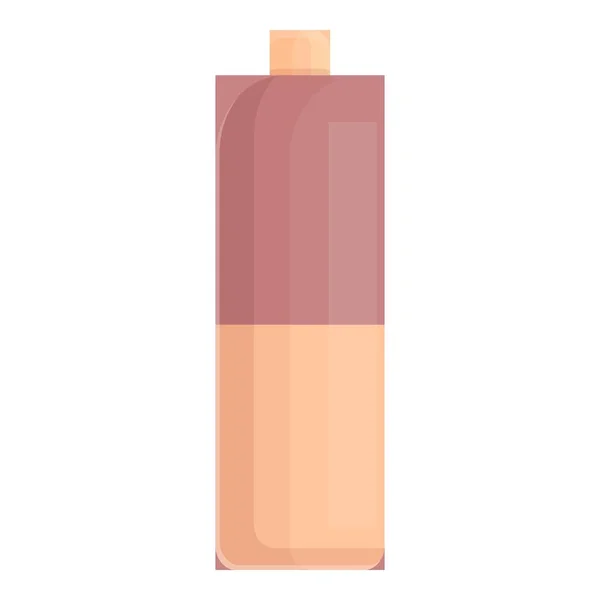 Shampoo bottle icon cartoon vector. Cosmetic bottle — Stockvektor