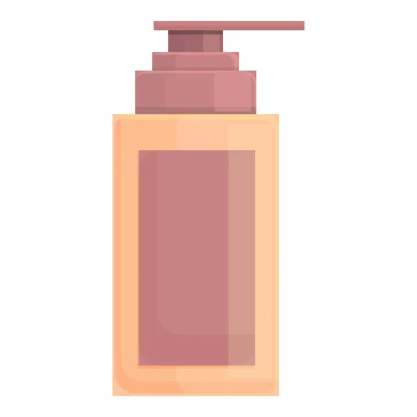 Hair conditioner icon cartoon vector. Cosmetic bottle — Stockvektor