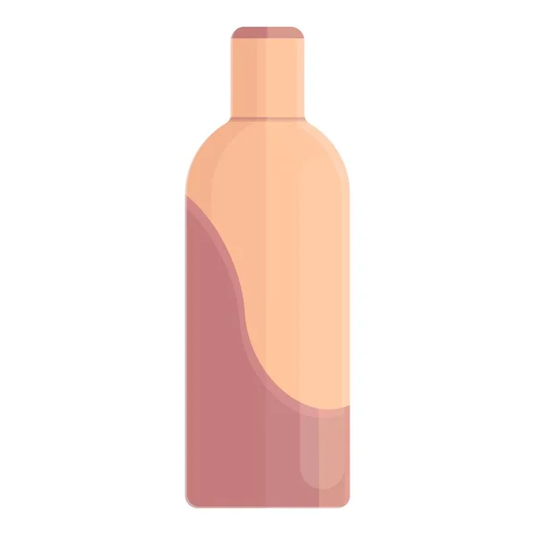 Conditioner bottle icon cartoon vector. Shampoo glass — Stockvector