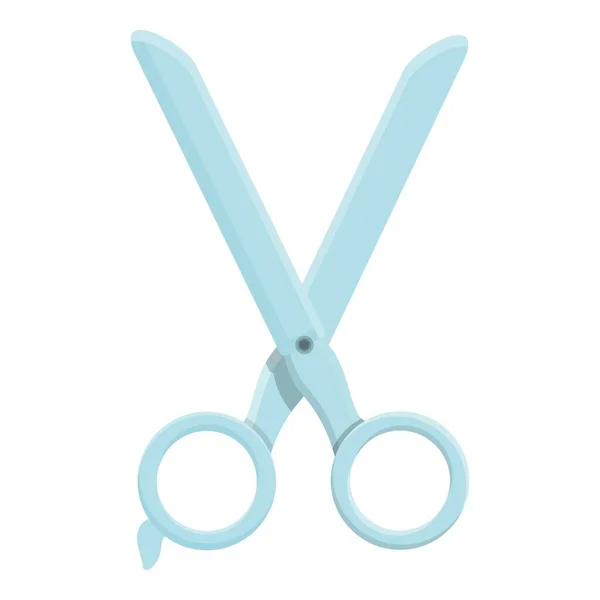 Barber scissors icon cartoon vector. Hair scissors — Archivo Imágenes Vectoriales