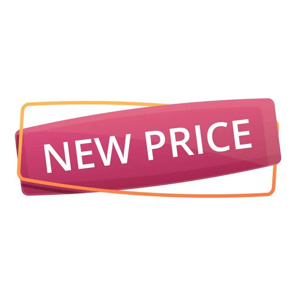 New price product icon cartoon vector. Sale tag — Stockvektor