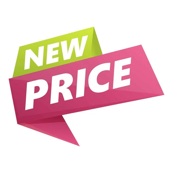New price sold icon cartoon vector. Sale offer — Stockvektor