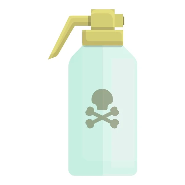 Chemical pot icon cartoon vector. Control spray —  Vetores de Stock