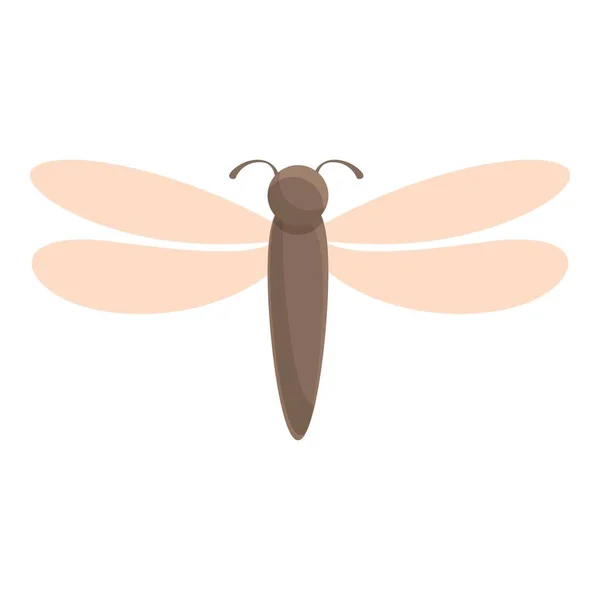 Dragonfly icon cartoon vector. Wing insect — Stockvektor