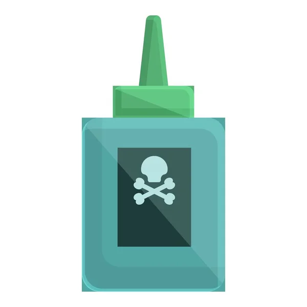 Chemical gel icon cartoon vector. Cleaner bottle — Image vectorielle