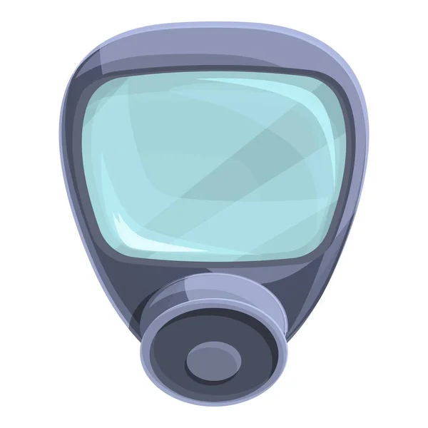 Modern gas mask icon cartoon vector. Safety health — Stok Vektör