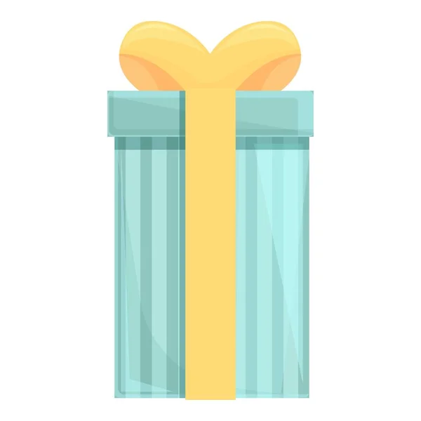 Holiday gift icon cartoon vector. Present package — стоковый вектор