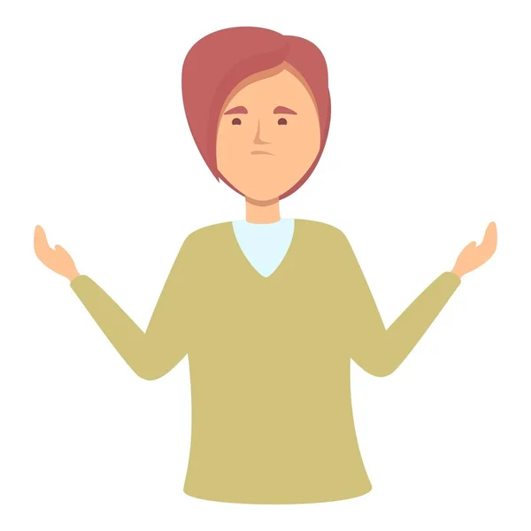 Menopause health icon cartoon vector. Woman cycle — 图库矢量图片