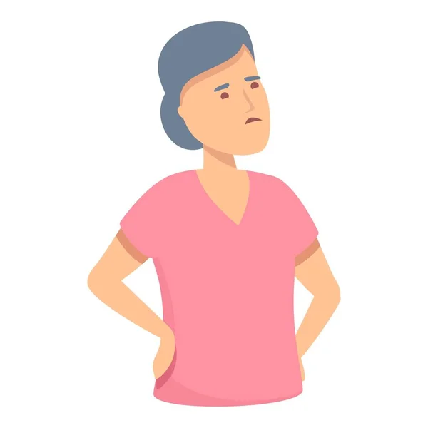 Urinary menopause icon cartoon vector. Woman balance - Stok Vektor