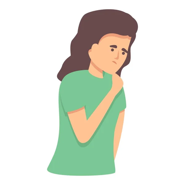 Hormonal menopause icon cartoon vector. Woman cycle — Stockvektor