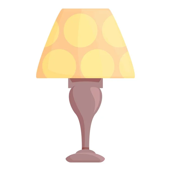 Table torchere icon cartoon vector. Interior lamp — Wektor stockowy