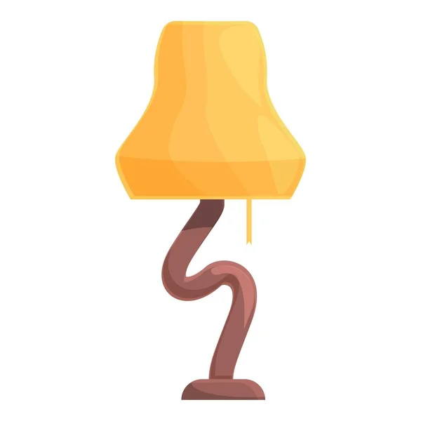 Torchere light icon cartoon vector. Floor lamp — Vetor de Stock
