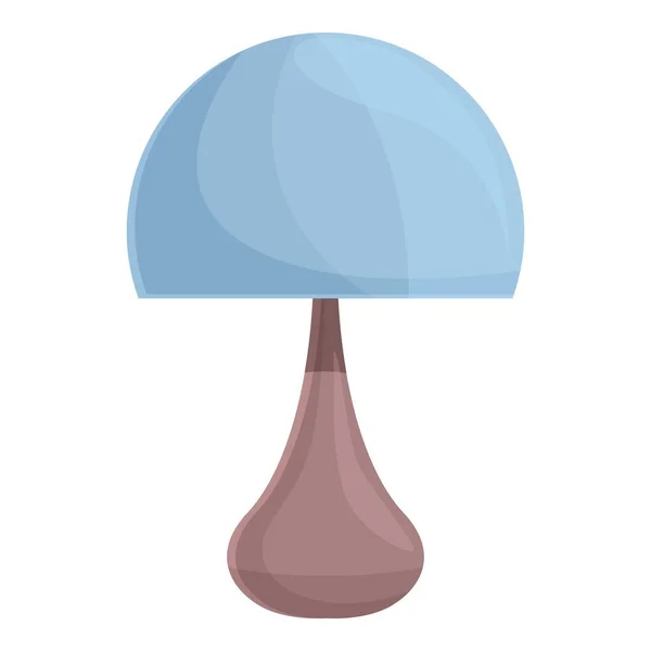 Icono de lámpara de mesa vector de dibujos animados. Soporte interior — Vector de stock