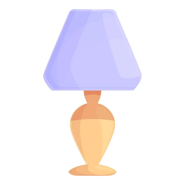 Apartamento icono de la lámpara vector de dibujos animados. Muebles interiores — Vector de stock