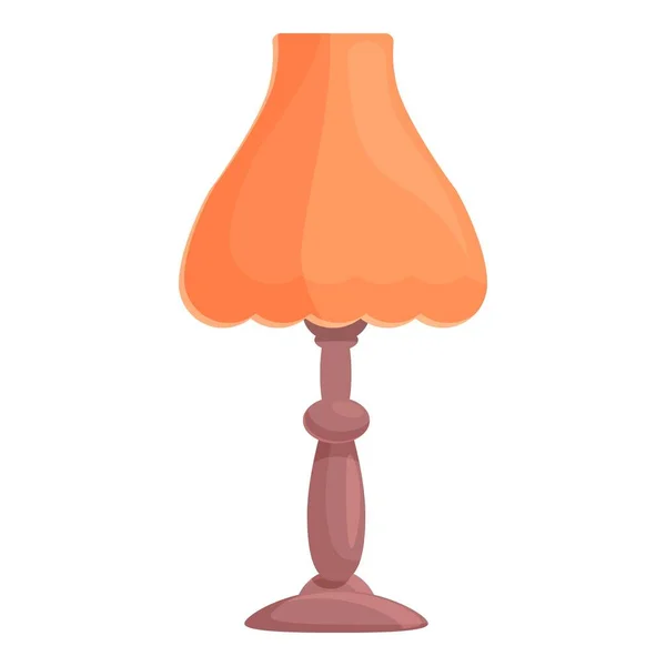 Room old lamp icon cartoon vector. Interior stand — ストックベクタ